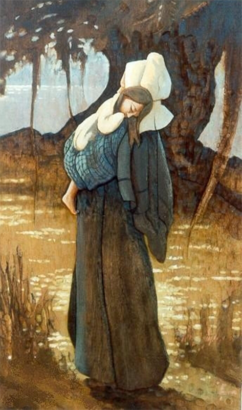 Madonna of the Moss by Chestee Harrington