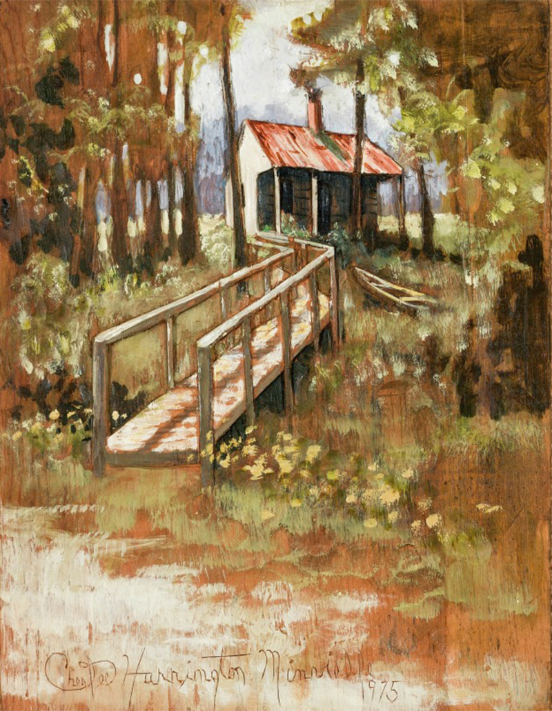 Cabin on the Bayou by Chestee Harrington